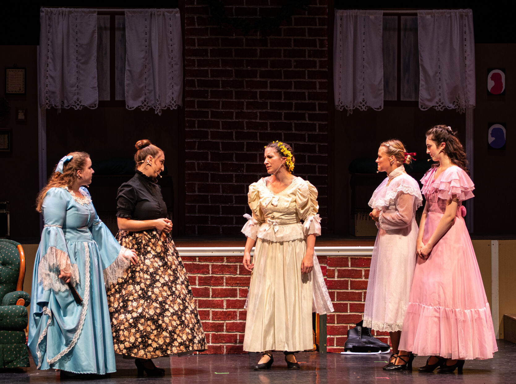 Marley Bradner performs as Jo March during Penn State Thespians' 'Little Women' production